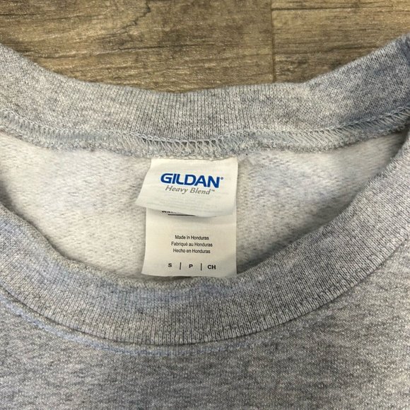 Post Malone Graphic Print Crewneck Sweatshirt Gray Men Size Small Gildan - Picture 5 of 9